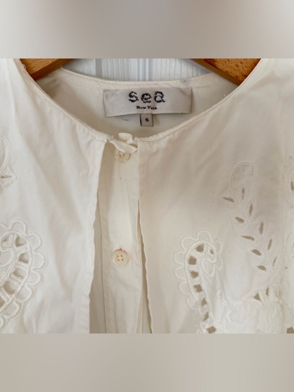 SEA New York Santos Blouse - S Pre-owned - Picture 6 of 10